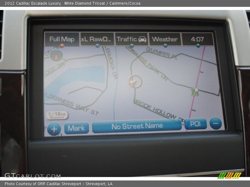 Navigation of 2012 Escalade Luxury