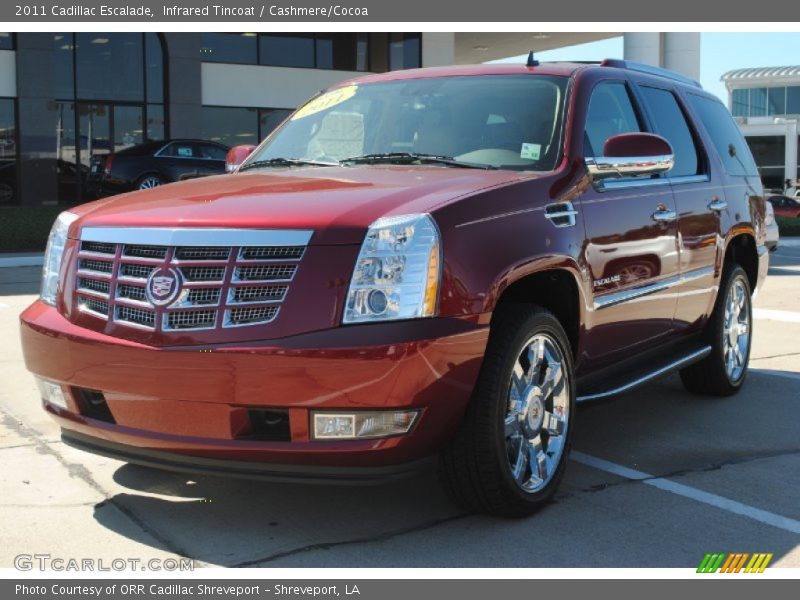 Infrared Tincoat / Cashmere/Cocoa 2011 Cadillac Escalade