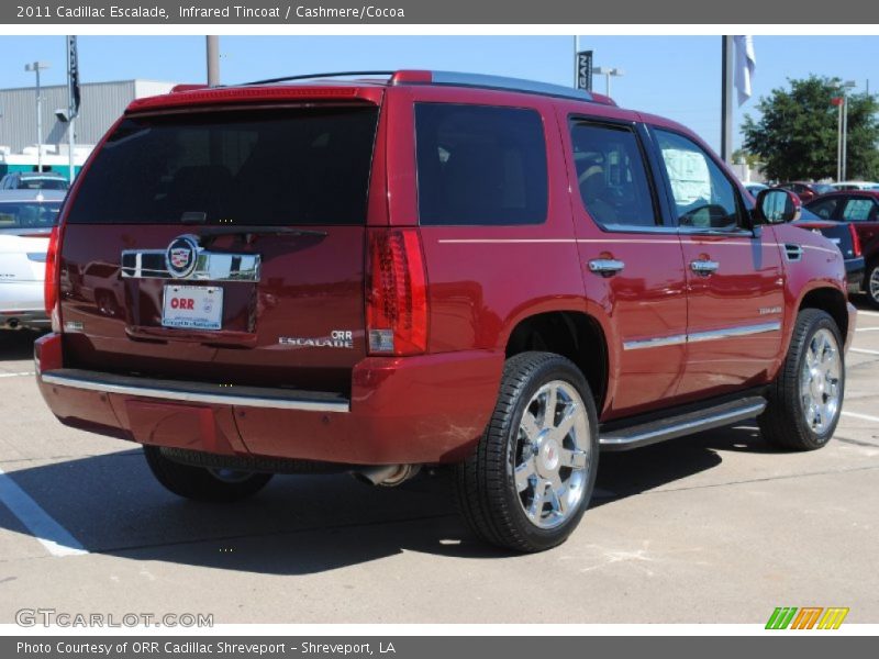 Infrared Tincoat / Cashmere/Cocoa 2011 Cadillac Escalade