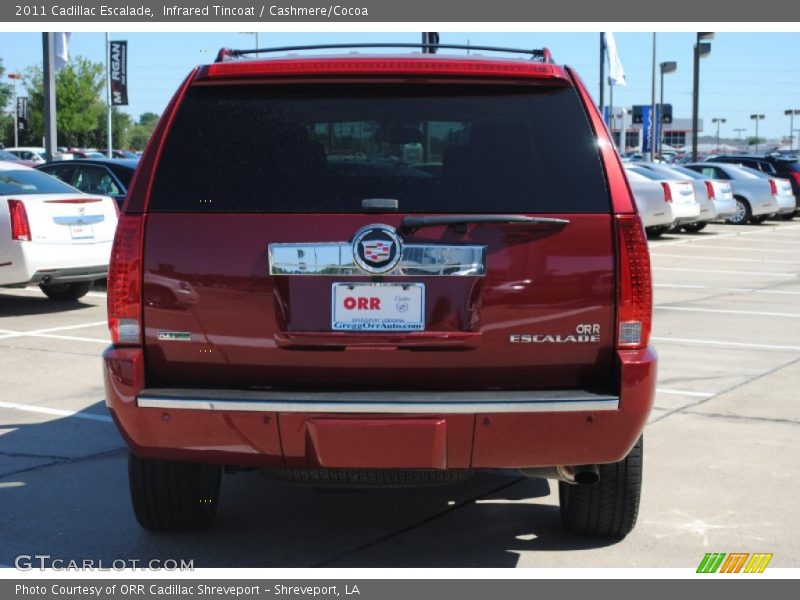 Infrared Tincoat / Cashmere/Cocoa 2011 Cadillac Escalade
