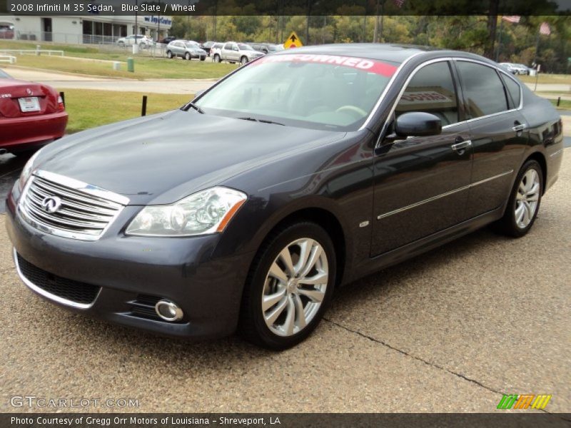 Blue Slate / Wheat 2008 Infiniti M 35 Sedan