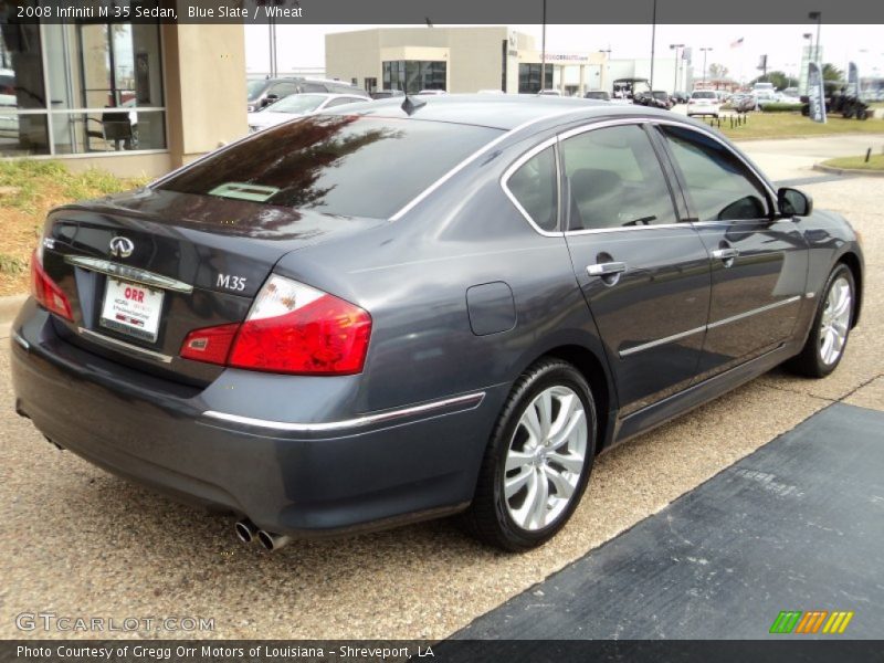 Blue Slate / Wheat 2008 Infiniti M 35 Sedan