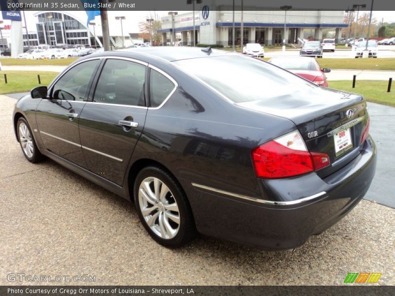 Blue Slate / Wheat 2008 Infiniti M 35 Sedan