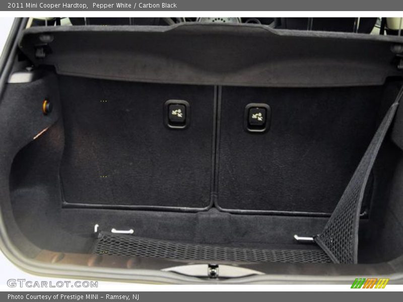Pepper White / Carbon Black 2011 Mini Cooper Hardtop
