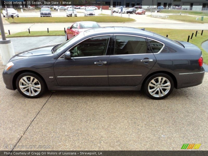 Blue Slate / Wheat 2008 Infiniti M 35 Sedan