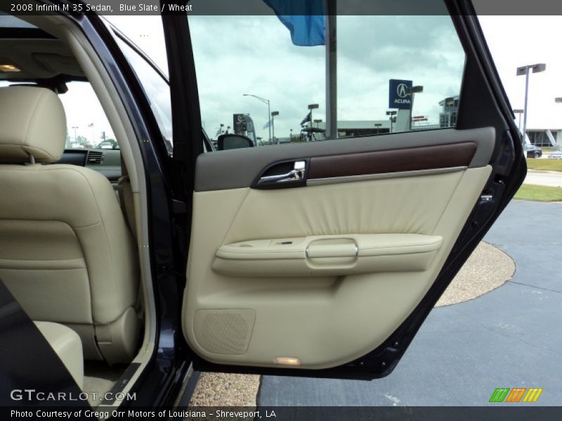 Blue Slate / Wheat 2008 Infiniti M 35 Sedan