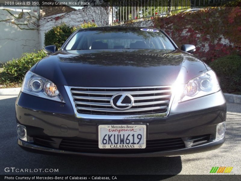 Smoky Granite Mica / Black 2010 Lexus ES 350