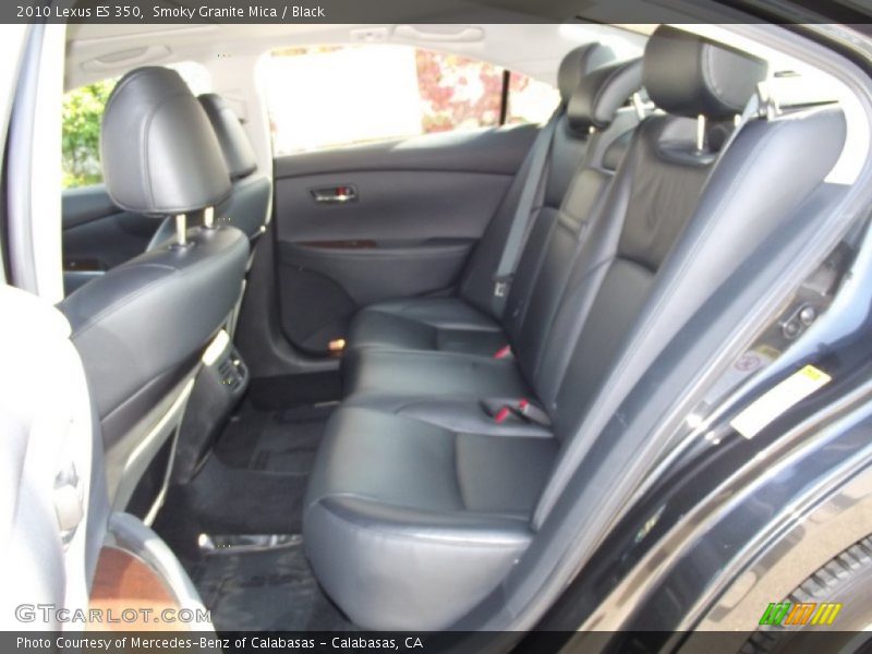 Smoky Granite Mica / Black 2010 Lexus ES 350