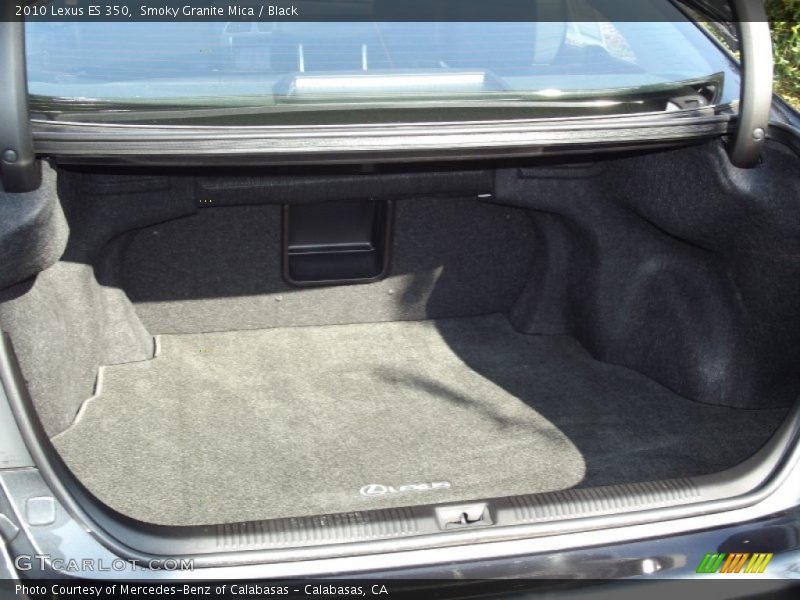 Smoky Granite Mica / Black 2010 Lexus ES 350