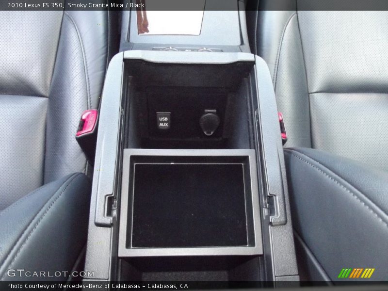 Smoky Granite Mica / Black 2010 Lexus ES 350
