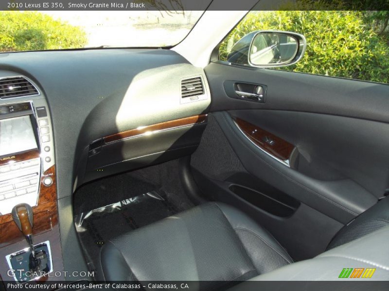 Smoky Granite Mica / Black 2010 Lexus ES 350