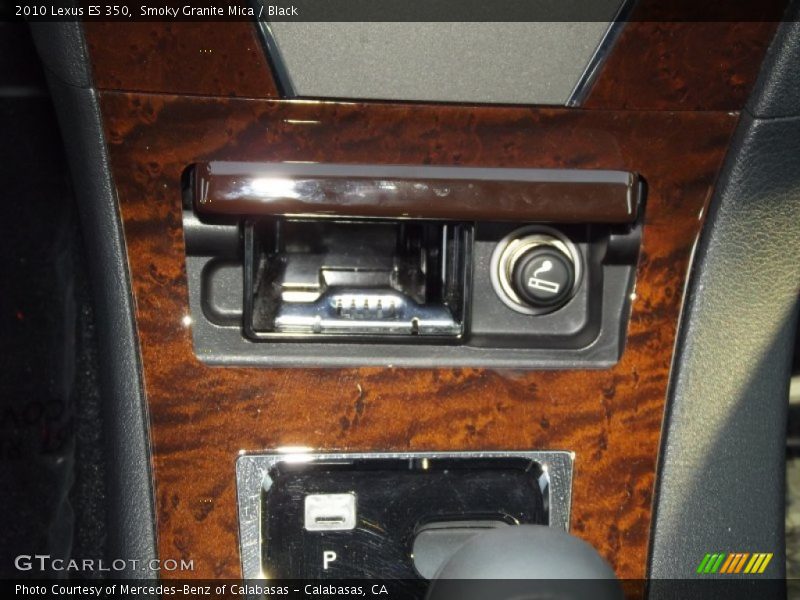 Smoky Granite Mica / Black 2010 Lexus ES 350