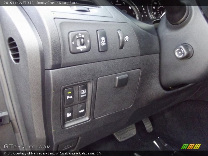 Smoky Granite Mica / Black 2010 Lexus ES 350