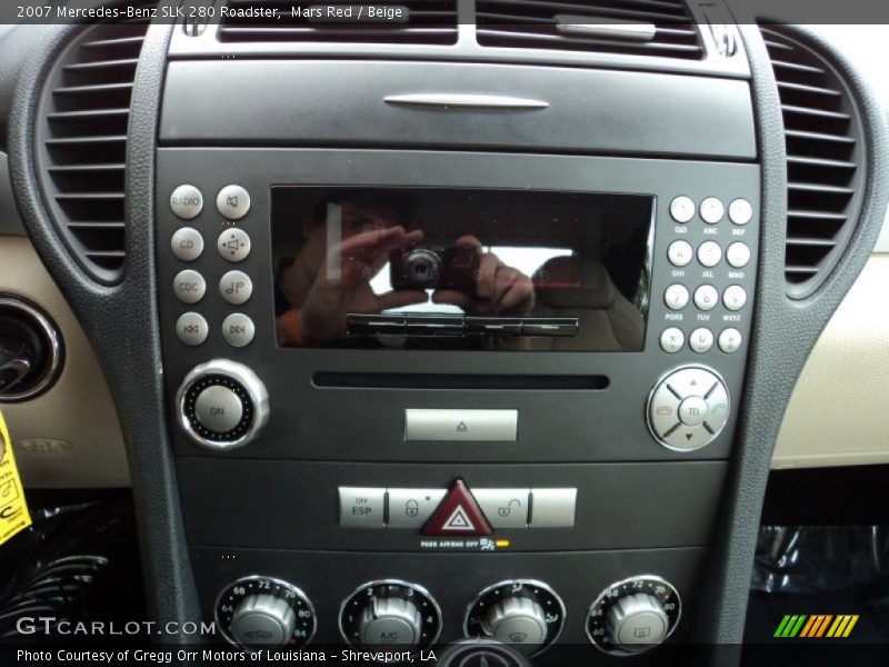 Mars Red / Beige 2007 Mercedes-Benz SLK 280 Roadster