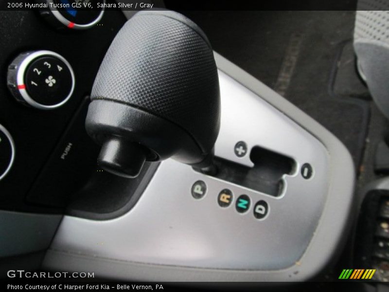 Sahara Silver / Gray 2006 Hyundai Tucson GLS V6