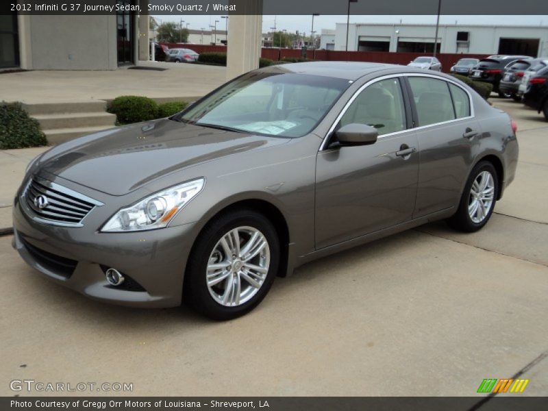 Front 3/4 View of 2012 G 37 Journey Sedan