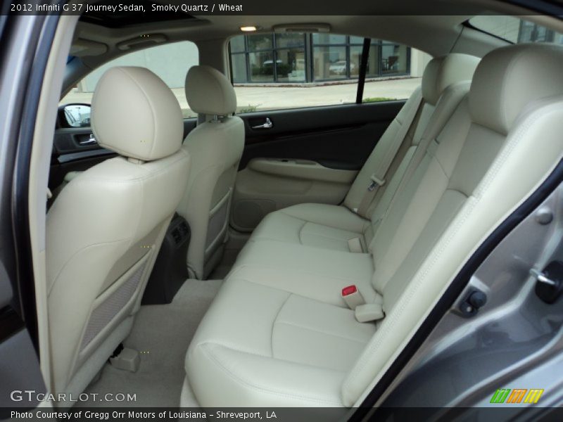 Smoky Quartz / Wheat 2012 Infiniti G 37 Journey Sedan