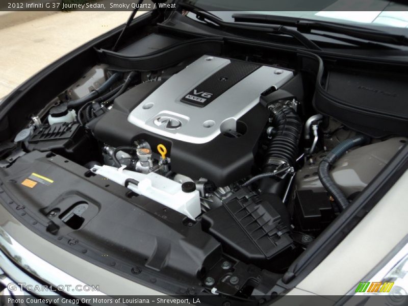  2012 G 37 Journey Sedan Engine - 3.7 Liter DOHC 24-Valve CVTCS VVEL V6