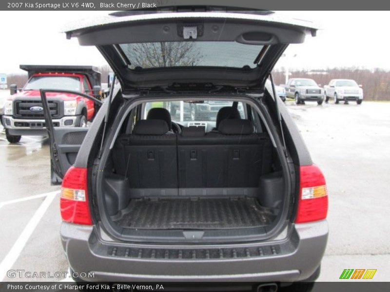 Black Cherry / Black 2007 Kia Sportage LX V6 4WD