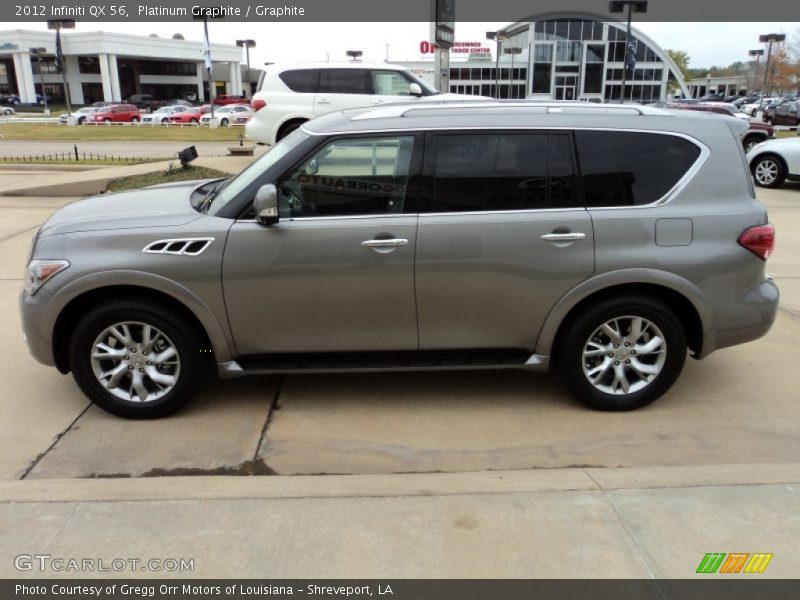 Platinum Graphite / Graphite 2012 Infiniti QX 56