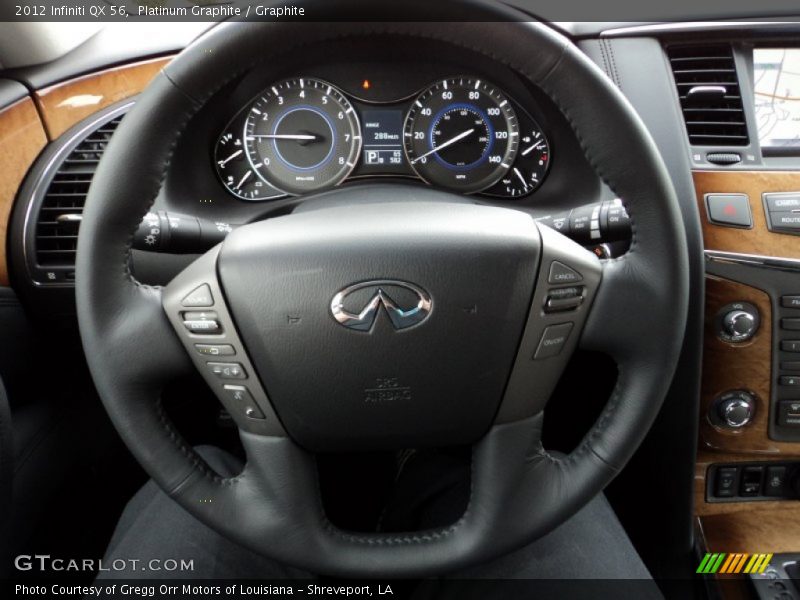  2012 QX 56 Steering Wheel