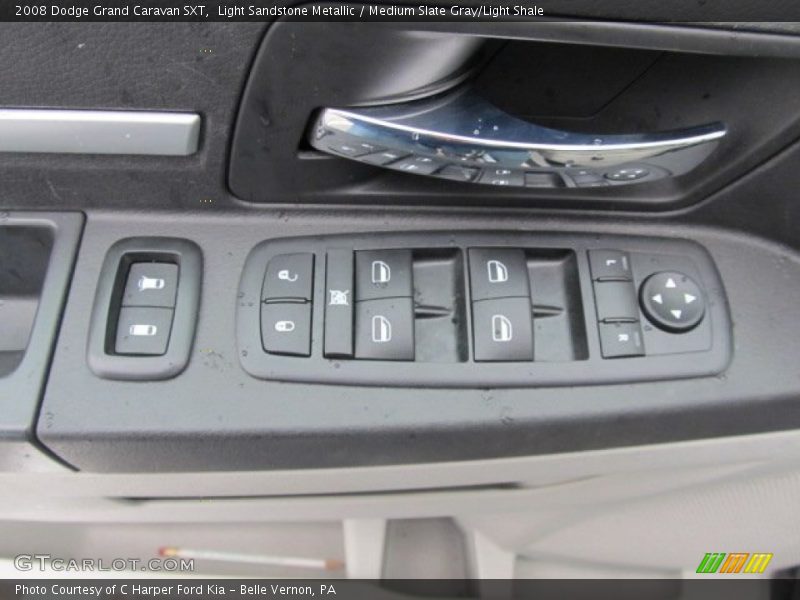 Light Sandstone Metallic / Medium Slate Gray/Light Shale 2008 Dodge Grand Caravan SXT