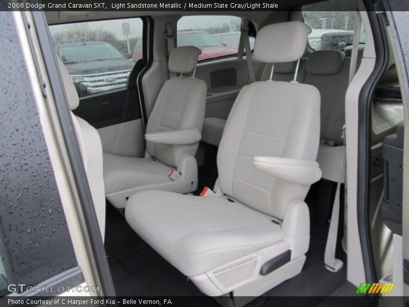 Light Sandstone Metallic / Medium Slate Gray/Light Shale 2008 Dodge Grand Caravan SXT