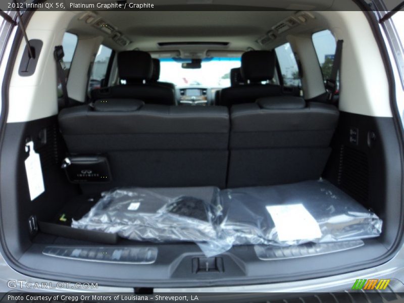 Platinum Graphite / Graphite 2012 Infiniti QX 56