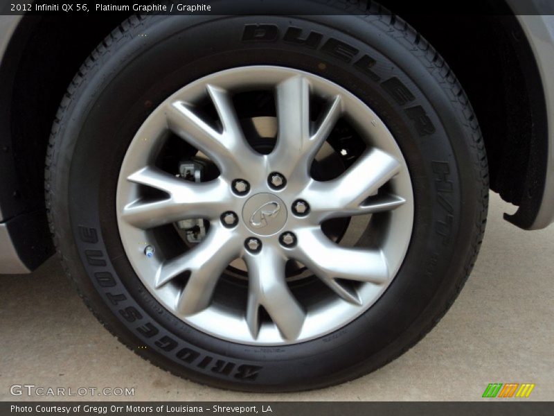  2012 QX 56 Wheel