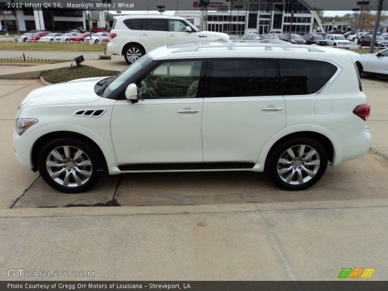  2012 QX 56 Moonlight White