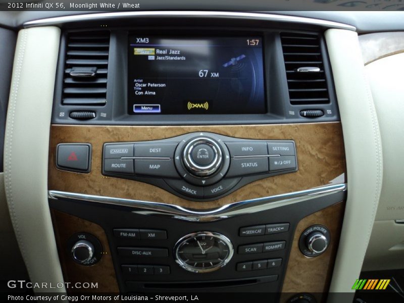 Controls of 2012 QX 56