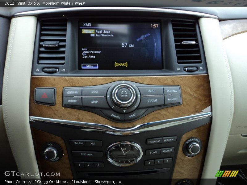 Controls of 2012 QX 56