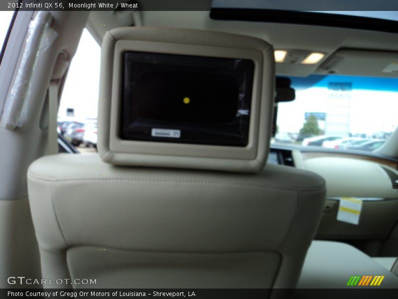 Moonlight White / Wheat 2012 Infiniti QX 56