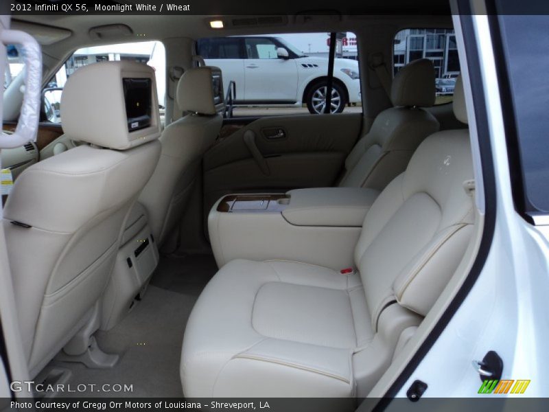  2012 QX 56 Wheat Interior