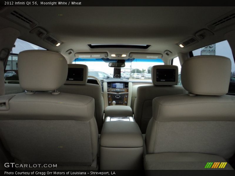 Moonlight White / Wheat 2012 Infiniti QX 56