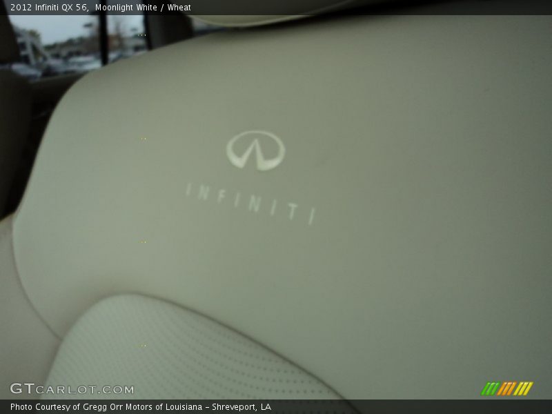 Moonlight White / Wheat 2012 Infiniti QX 56