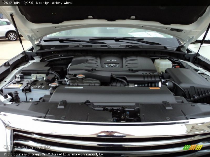  2012 QX 56 Engine - 5.6 Liter DOHC 32-Valve VVEL CVTCS V8