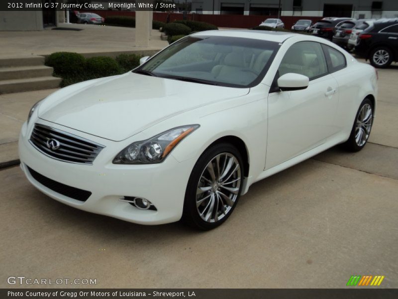 Front 3/4 View of 2012 G 37 Journey Coupe