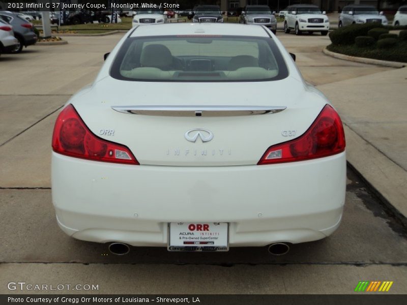 Moonlight White / Stone 2012 Infiniti G 37 Journey Coupe
