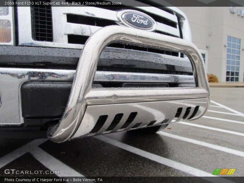 Black / Stone/Medium Stone 2009 Ford F150 XLT SuperCab 4x4