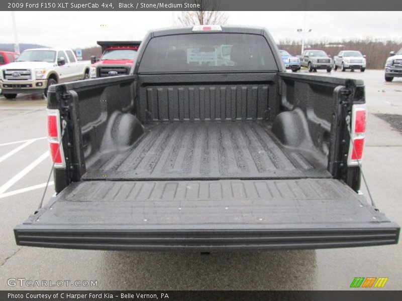 Black / Stone/Medium Stone 2009 Ford F150 XLT SuperCab 4x4