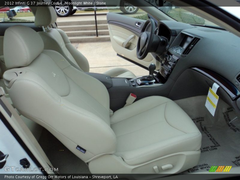 Moonlight White / Stone 2012 Infiniti G 37 Journey Coupe