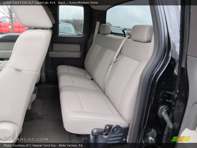 Black / Stone/Medium Stone 2009 Ford F150 XLT SuperCab 4x4
