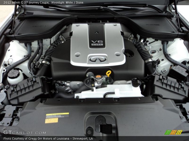  2012 G 37 Journey Coupe Engine - 3.7 Liter DOHC 24-Valve CVTCS VVEL V6