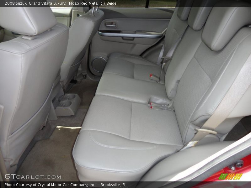Moab Red Metallic / Beige 2008 Suzuki Grand Vitara Luxury