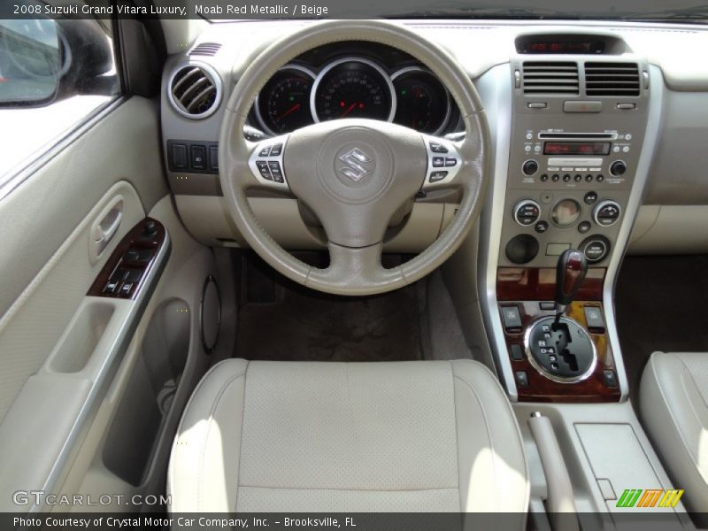 Moab Red Metallic / Beige 2008 Suzuki Grand Vitara Luxury