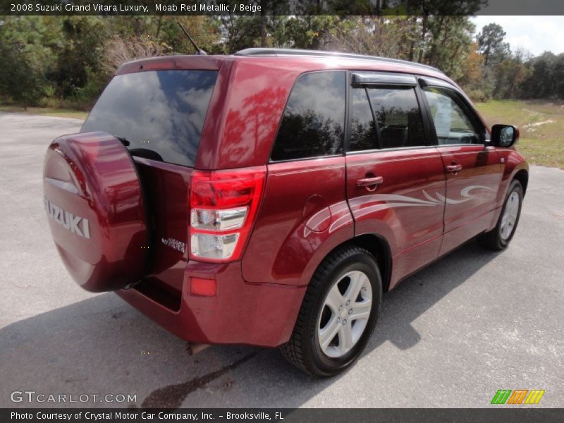 Moab Red Metallic / Beige 2008 Suzuki Grand Vitara Luxury