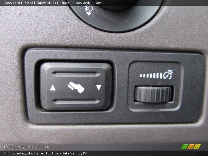 Black / Stone/Medium Stone 2009 Ford F150 XLT SuperCab 4x4