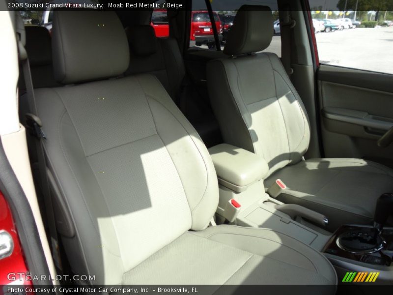 Moab Red Metallic / Beige 2008 Suzuki Grand Vitara Luxury