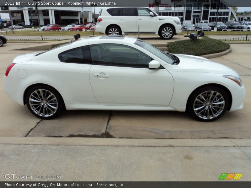  2012 G 37 S Sport Coupe Moonlight White